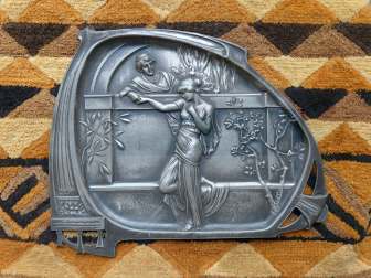 WMF Jugendstil-Stück mit der ersten "Straussenmarke" (1903-1910)