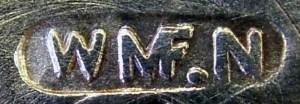 WMF Marke auf Korpusware aus den Jahren 1886-1903